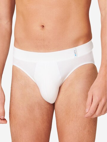 SCHIESSER Slip 'Long Life Soft' in Wit