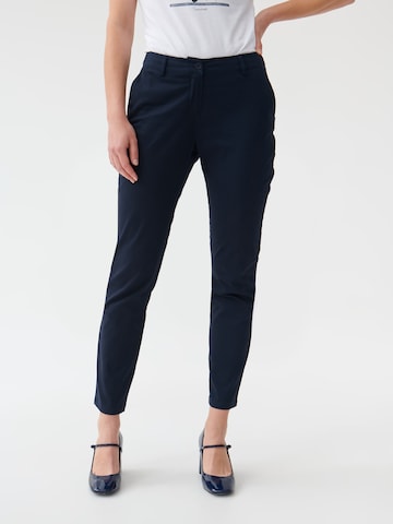 Regular Pantalon 'MISATI' TATUUM en bleu : devant