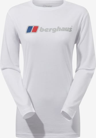 T-Shirt Berghaus en blanc : devant