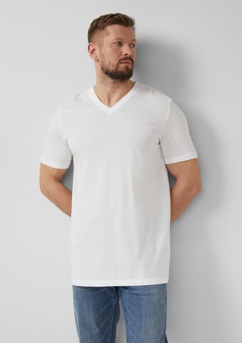 T-Shirt s.Oliver en blanc : devant