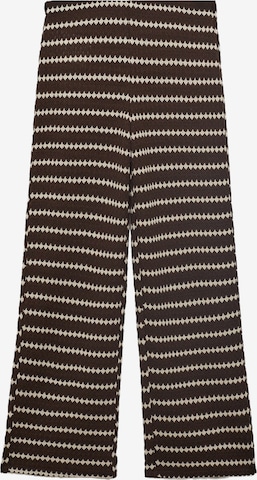 MANGO Kalhoty 'NATI' – hnědá: přední strana