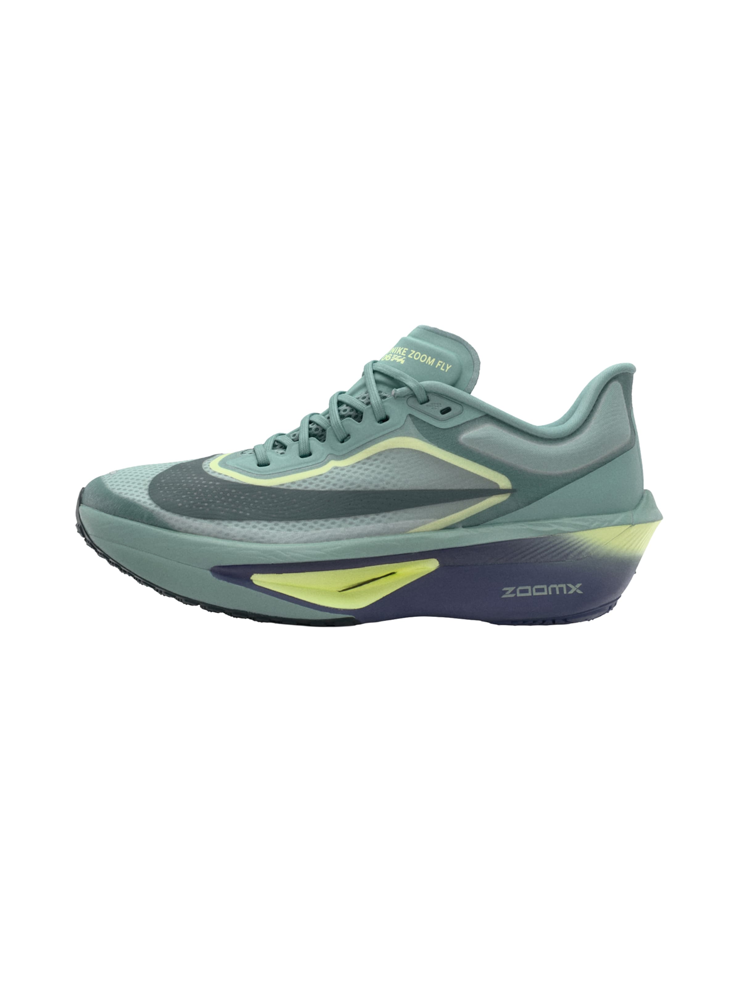 NIKE Running shoe 'Zoom Fly 6' in Green: front