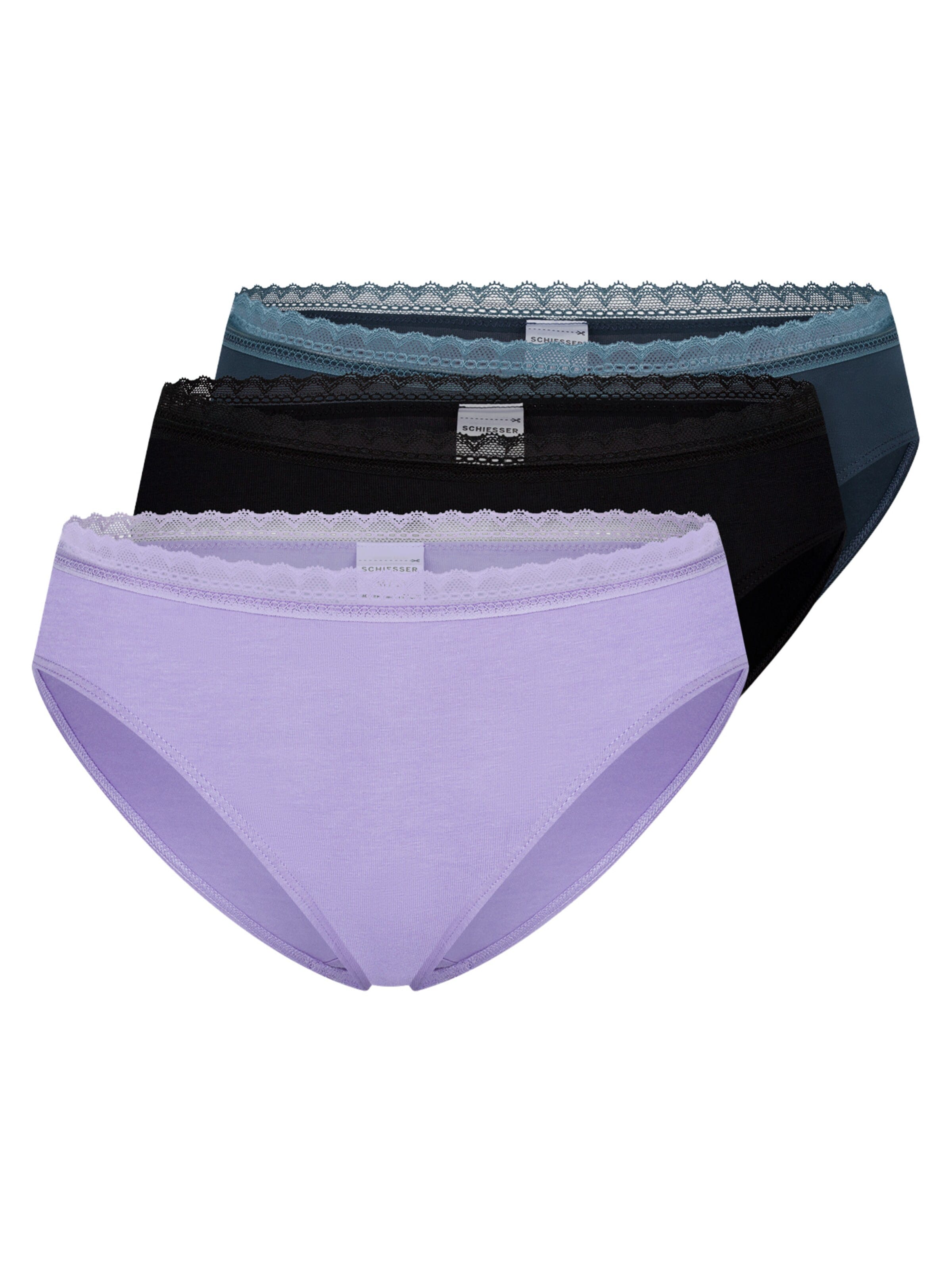 SCHIESSER Panty '95/5 Modern Cotton' in Blue: front