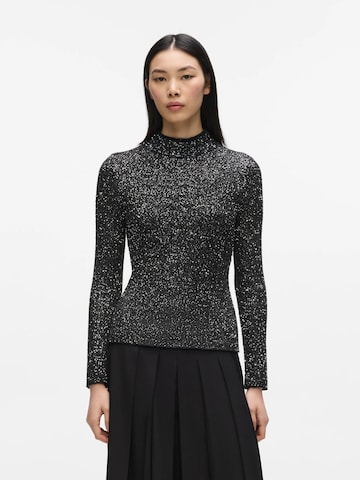 pilka Karl Lagerfeld Megztinis: priekis