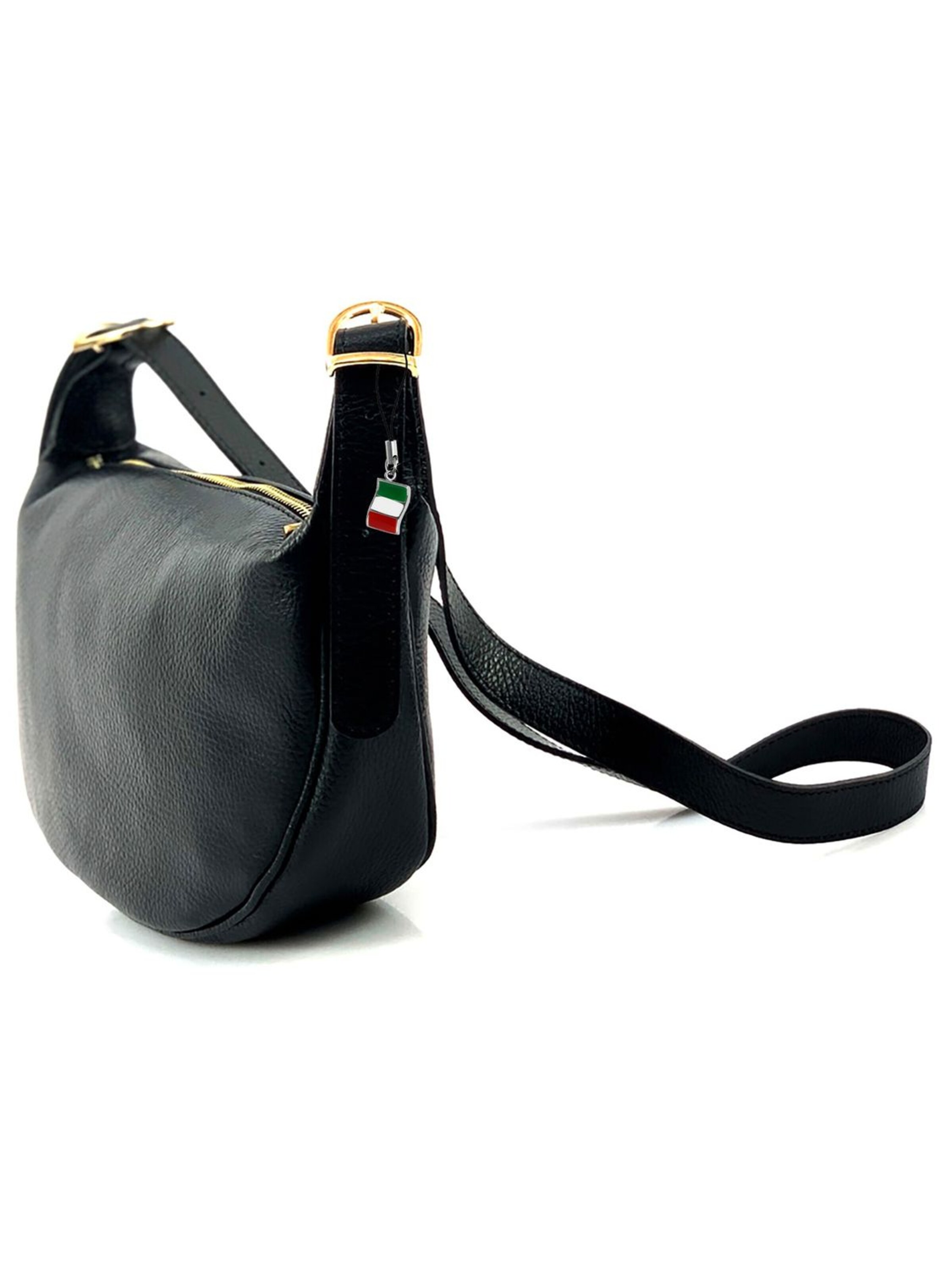 Florence Schultertasche in Schwarz