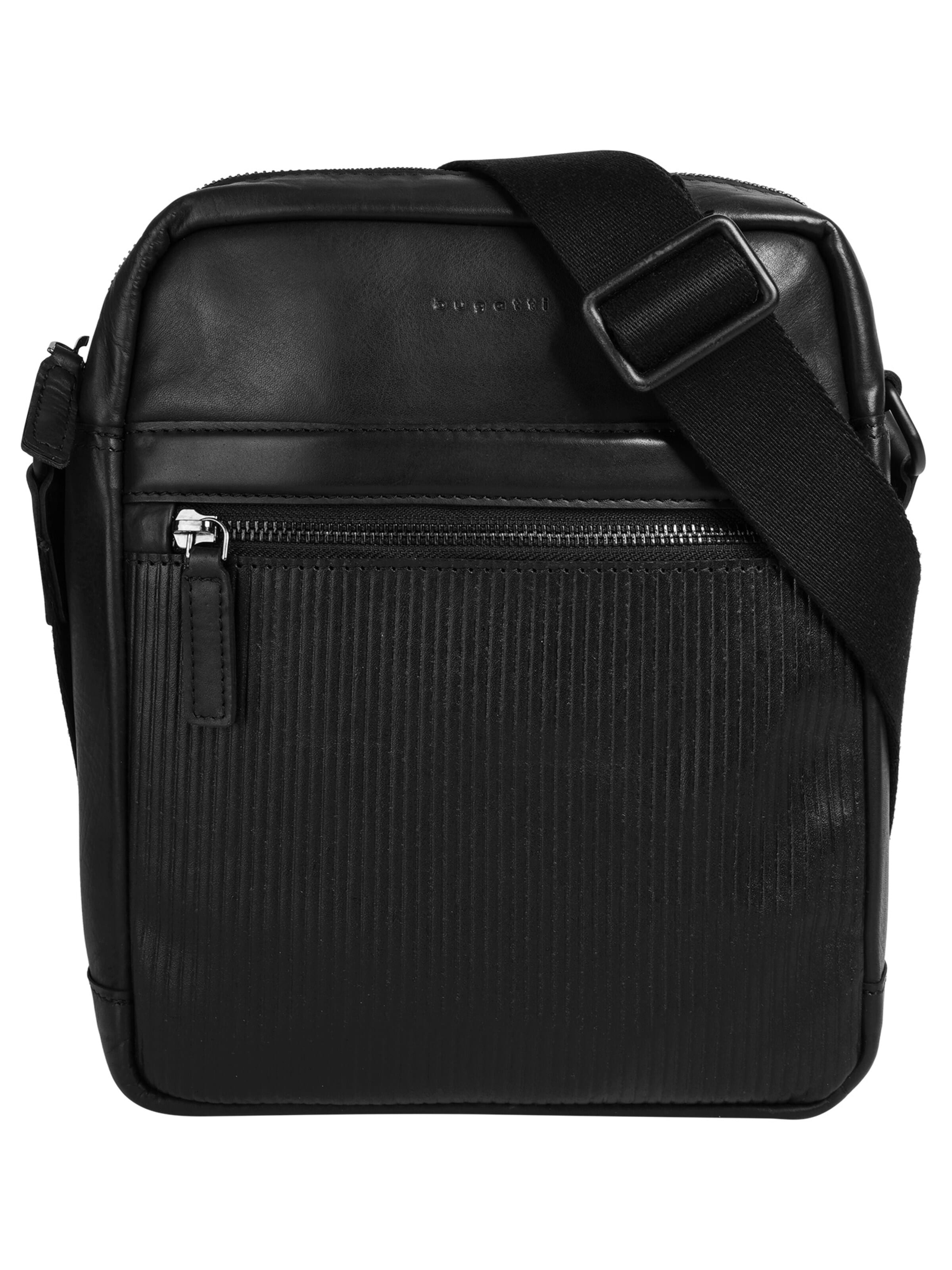 bugatti - Bolso de hombro 'JOEL' en negro: frente