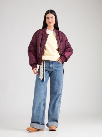 Sweat-shirt 'Asta' ABOUT YOU en jaune