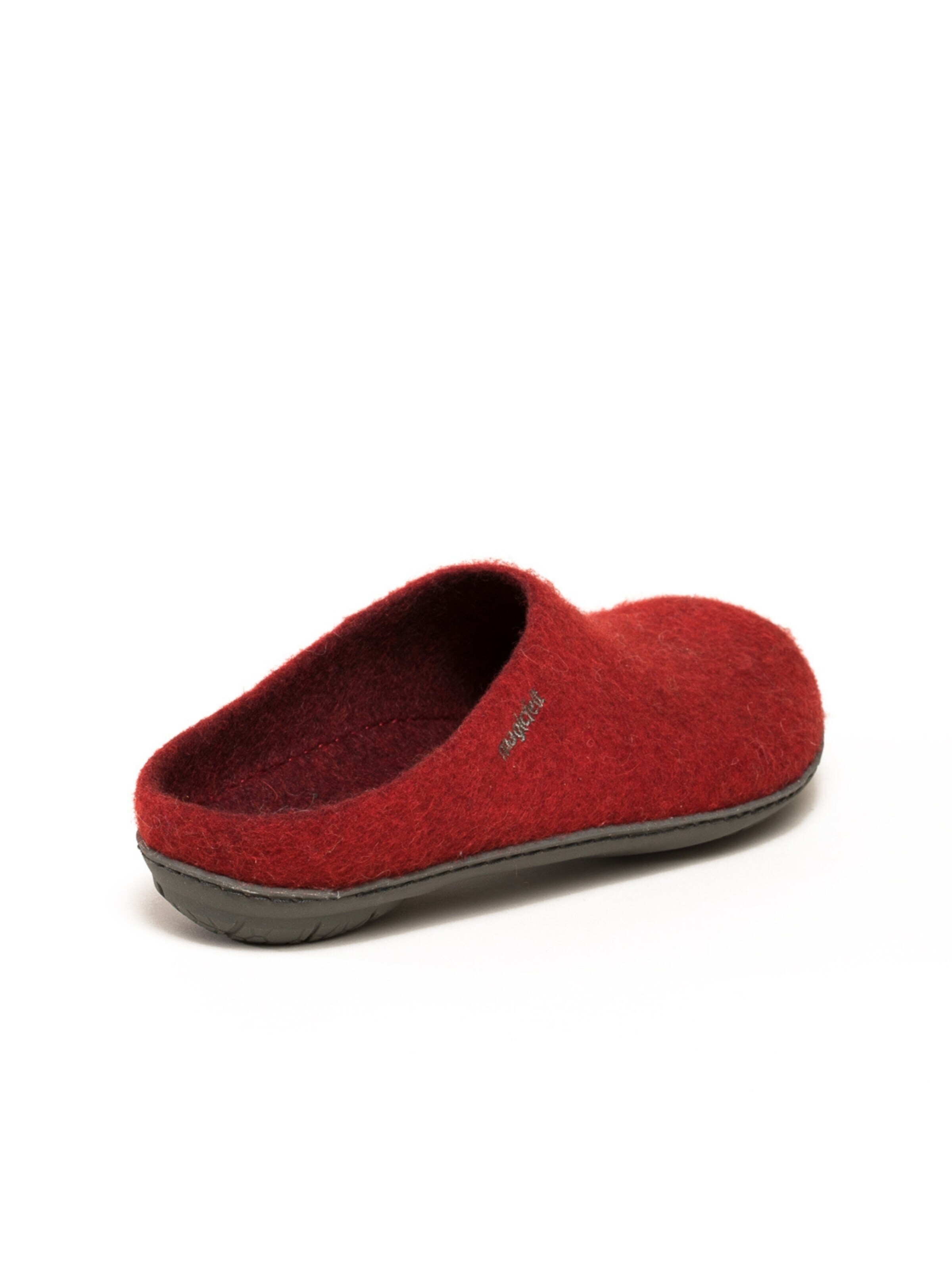 MagicFelt Slippers 'Filzpantoffel Magicfelt 736' in Red