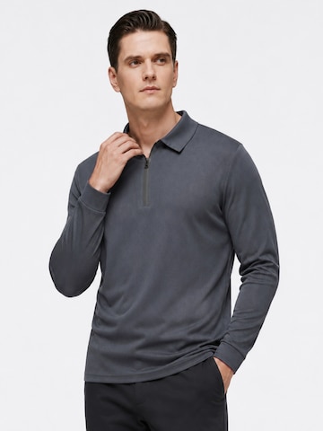 ALLTHEMEN Shirt 'Wechsel' in Grey