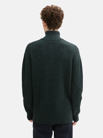 TOM TAILOR DENIM Pullover in Grün