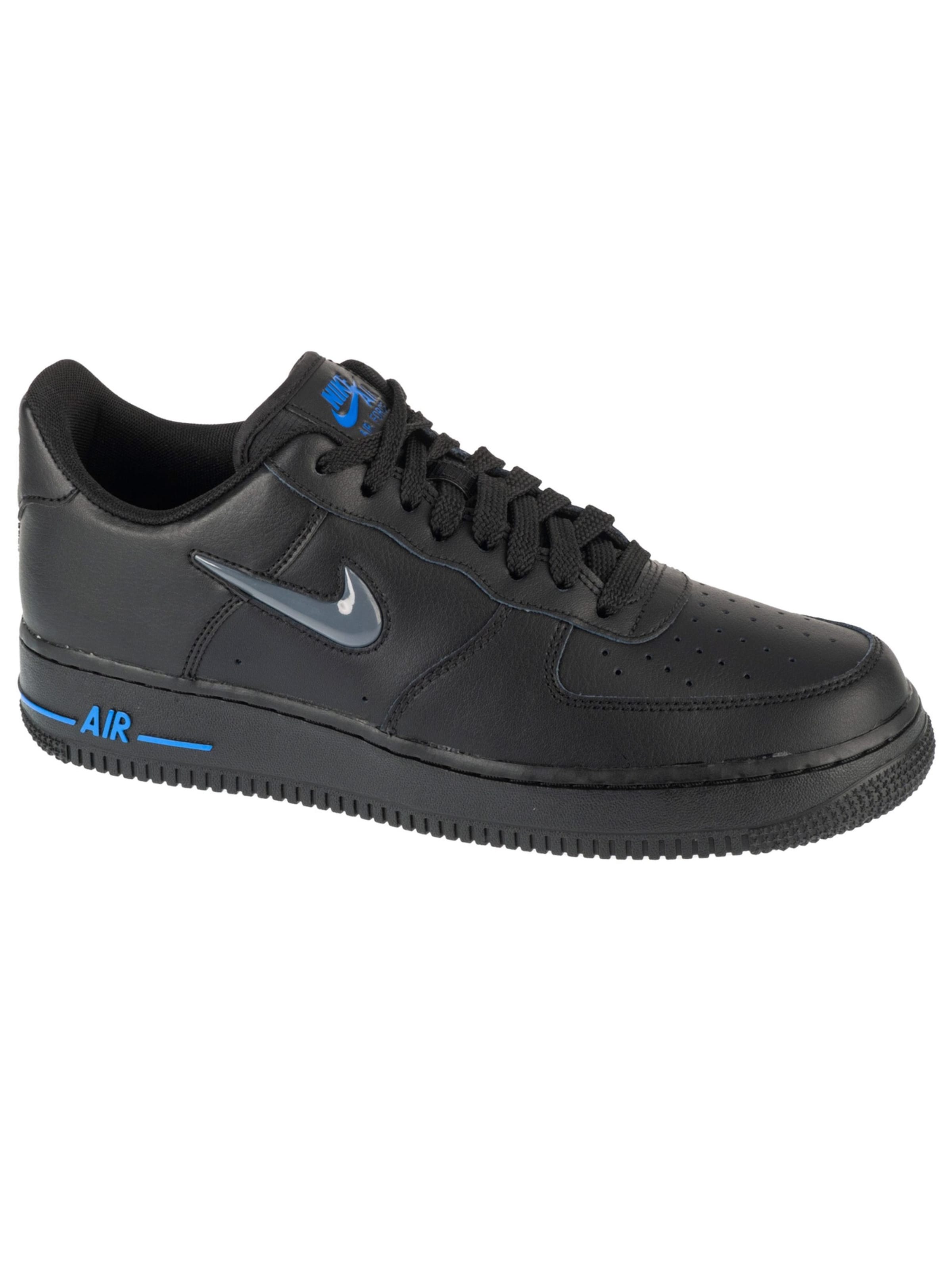 NIKE Sneakers 'Nike Air Force 1 Low Jewel' in Black: front