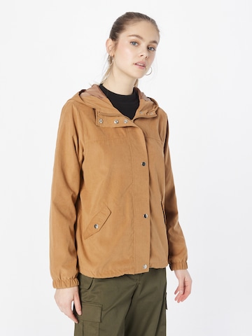 JDY Between-Season Jacket in Brown: front