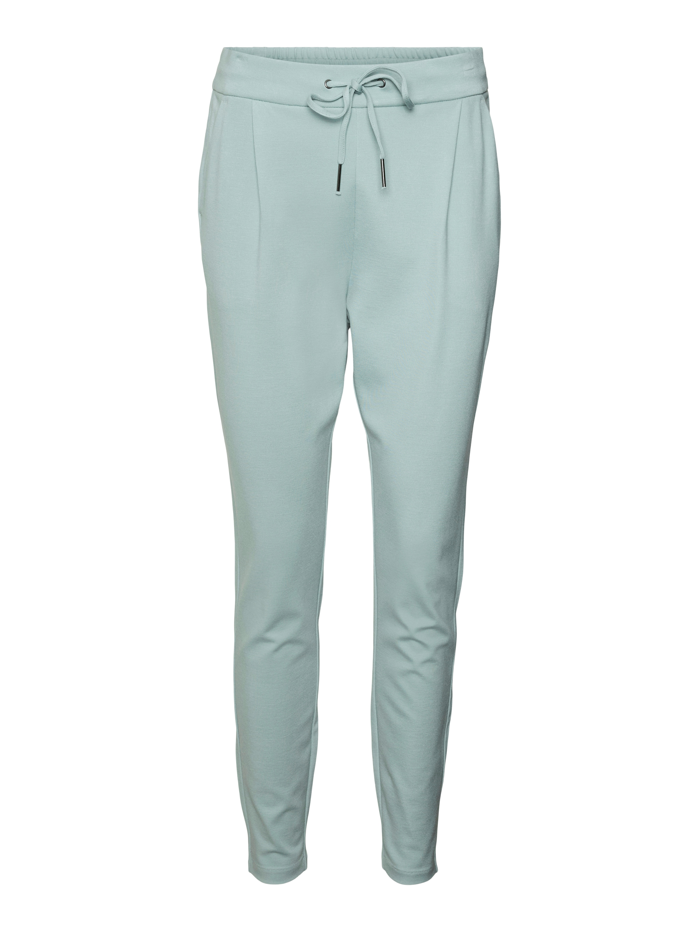 VERO MODA Tapered Élére vasalt nadrágok &#x27;VMEva&#x27; - zöld: elől