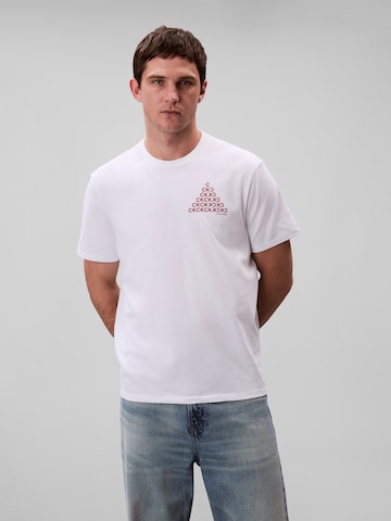 Calvin Klein Jeans T-Shirt in Weiß: Vorderseite