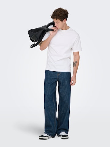 Only & Sons - Pierna ancha Vaquero 'ONSREMI'' en azul