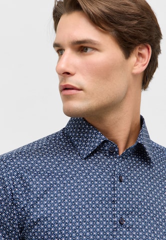 ETERNA Slim fit Zakelijk overhemd in Blauw