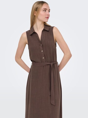 ONLY Kleid 'ONLSiesta' in Braun