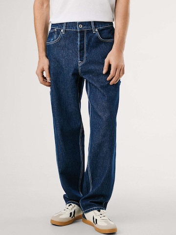 Pepe Jeans Tapered Jeans 'Carpenter' in Blue: front