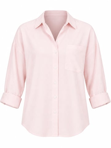 Chemisier 'Ness' WEARABLE STORIES en rose : devant