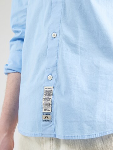 La Martina - Ajuste estrecho Camisa en azul