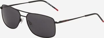 HUGO Sunglasses in Black: front