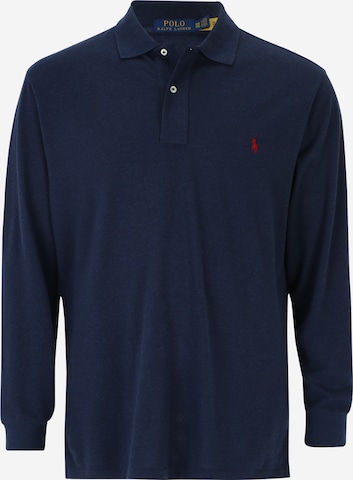 T-Shirt Polo Ralph Lauren Big & Tall en bleu : devant