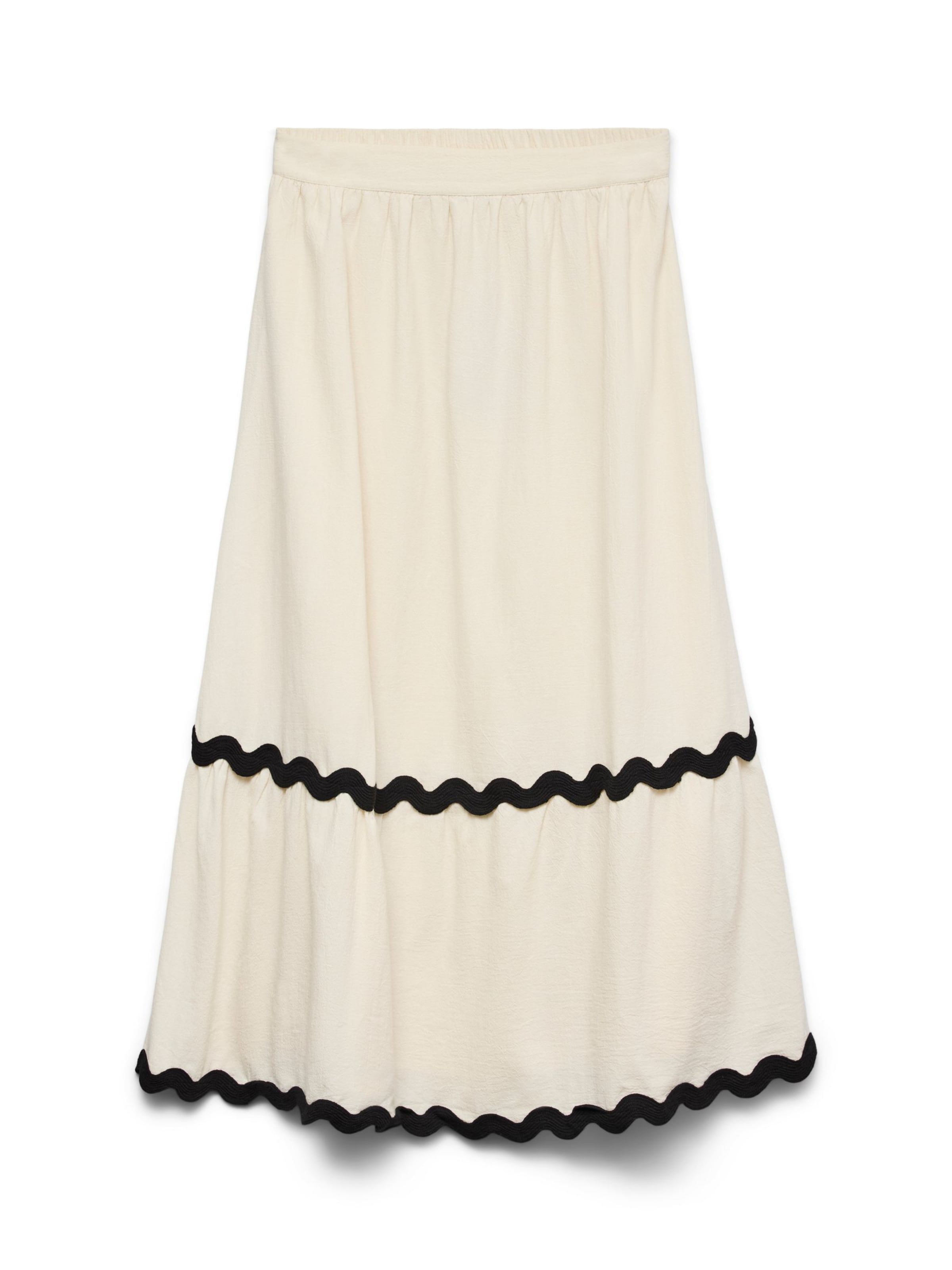 VERO MODA - Falda en beige: frente