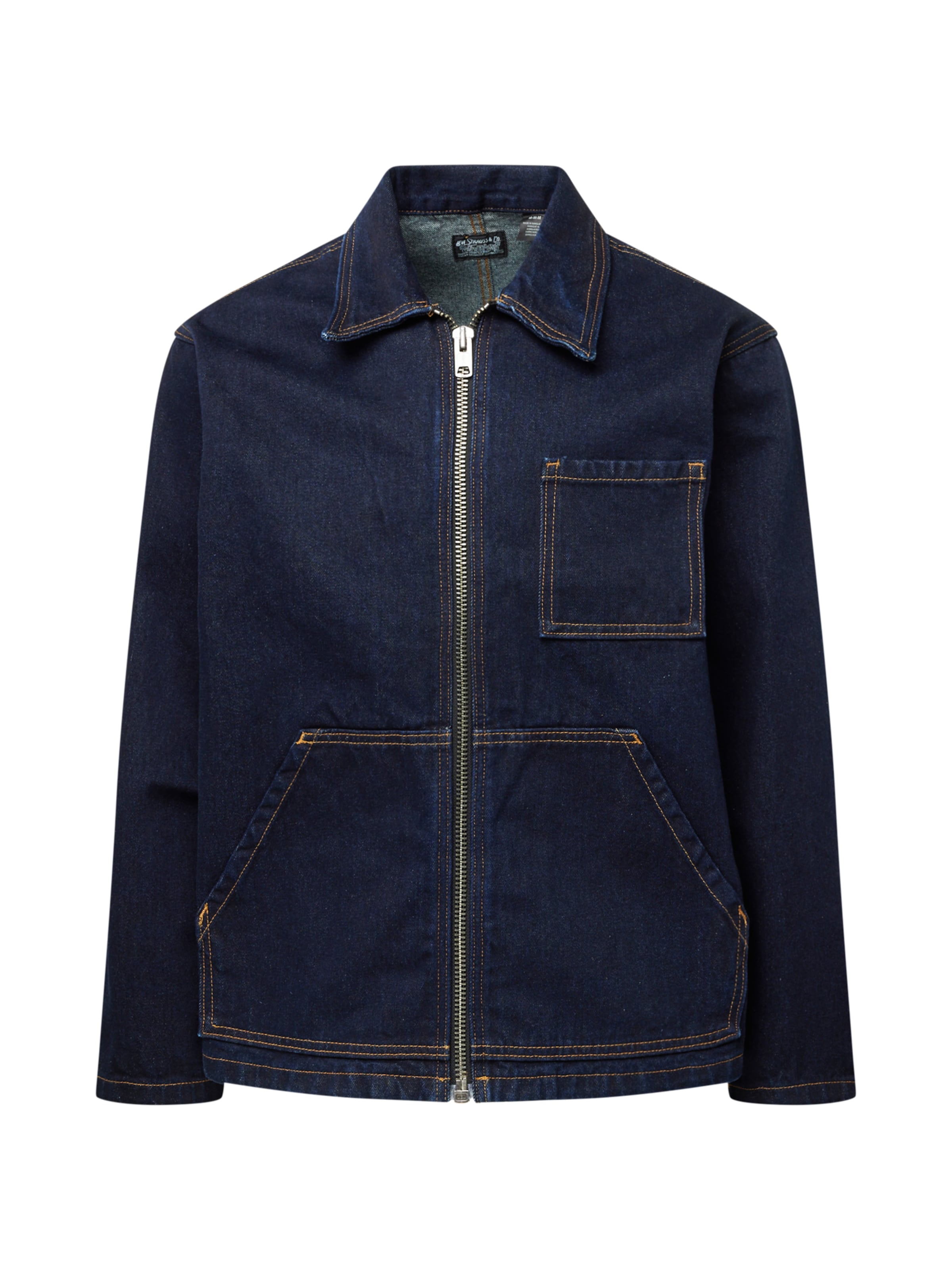 zils Levi's Skateboarding Starpsezonu jaka 'Skate Garage Jacket': no priekšpuses