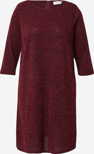 Megzta suknelė 'CARMARTHA' iš ONLY Carmakoma, spalva – uogų spalva, Prekių apžvalga