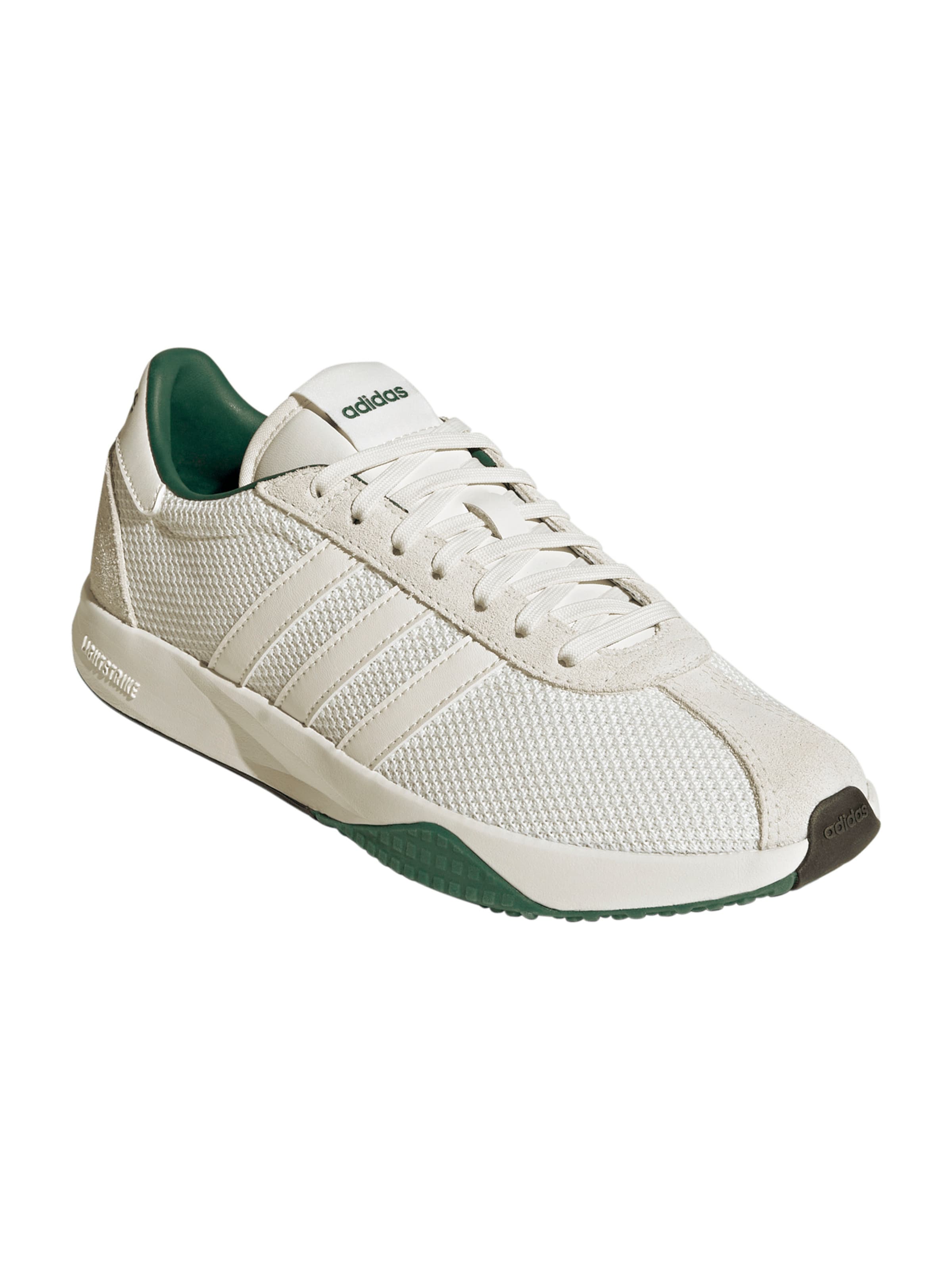 balts ADIDAS SPORTSWEAR Zemie brīvā laika apavi 'RUN 76/26': no priekšpuses