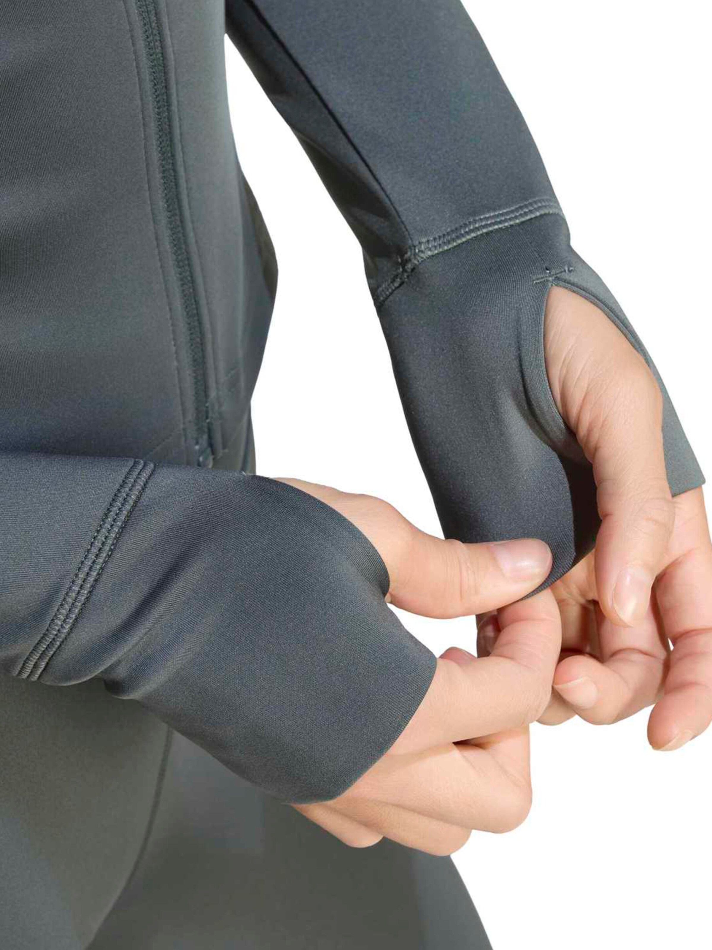 Giacca di felpa sportiva 'OPT ESS' di ADIDAS PERFORMANCE in grigio