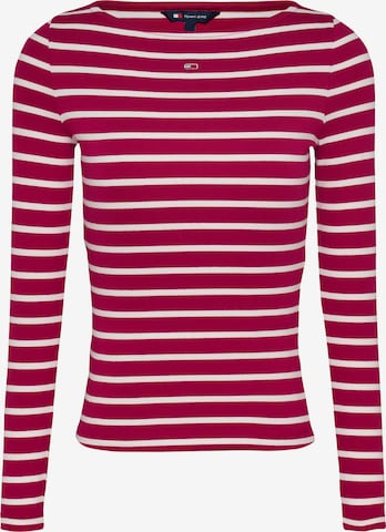 Tommy Jeans Shirt in Red: front