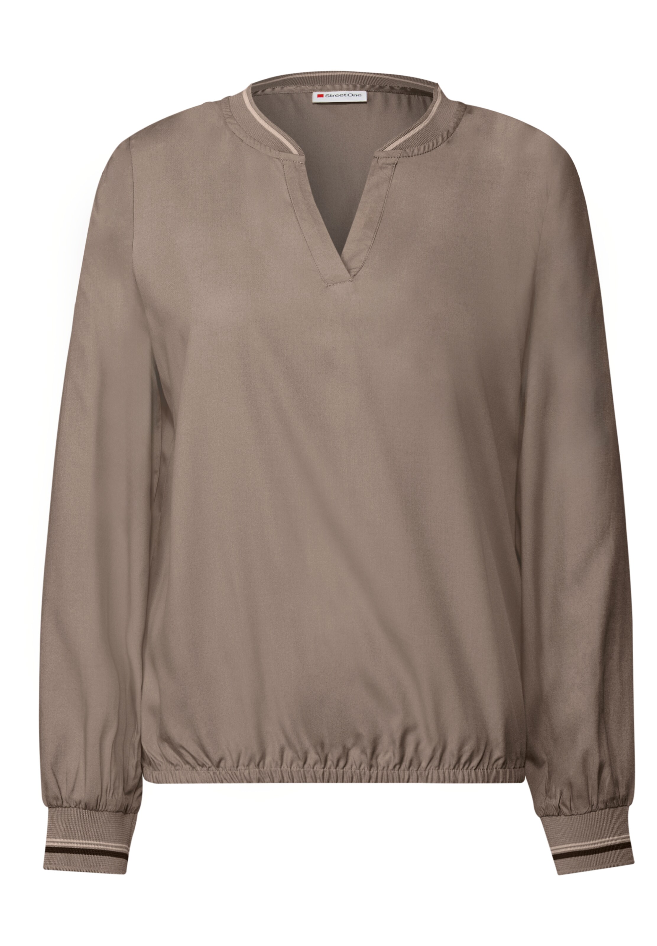 STREET ONE Blouse in Brown: front