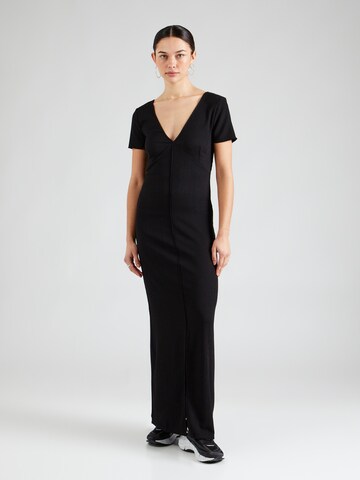 Calvin Klein Jeans Kleid in Schwarz: Vorderseite