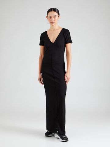 Calvin Klein Jeans - Vestido en negro: frente