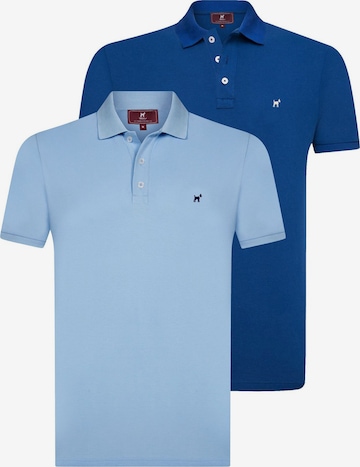 T-Shirt Williot en bleu : devant