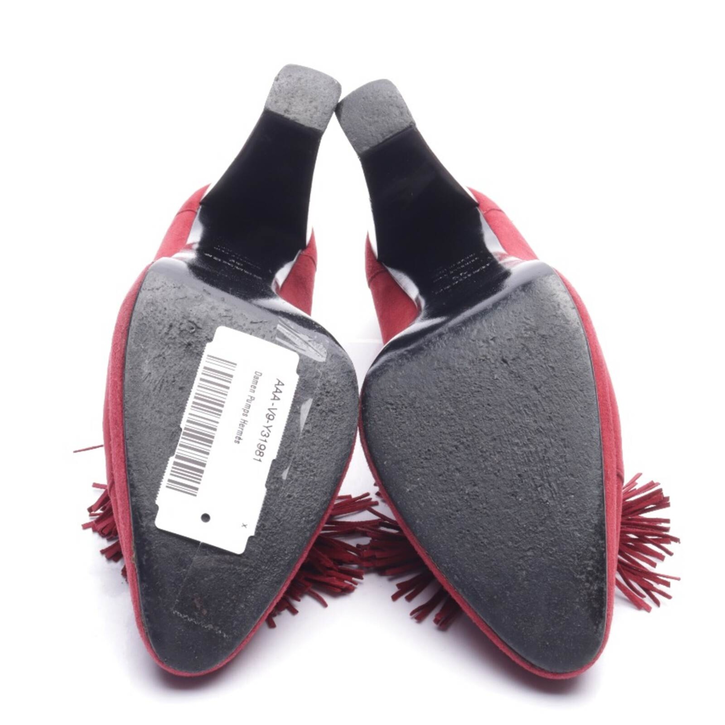 HERMÈS High Heels & Pumps in 39 in Red