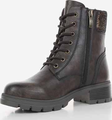 Relife Stiefelette, ca.30 mm hoch, Weite G in Braun: Vorderseite