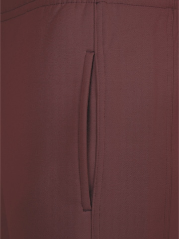 Urban Classics Tapered Trousers in Red