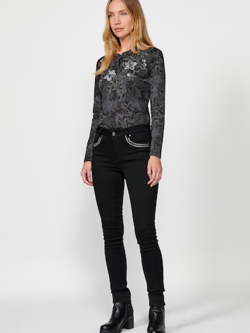 KOROSHI Shirt in Zwart