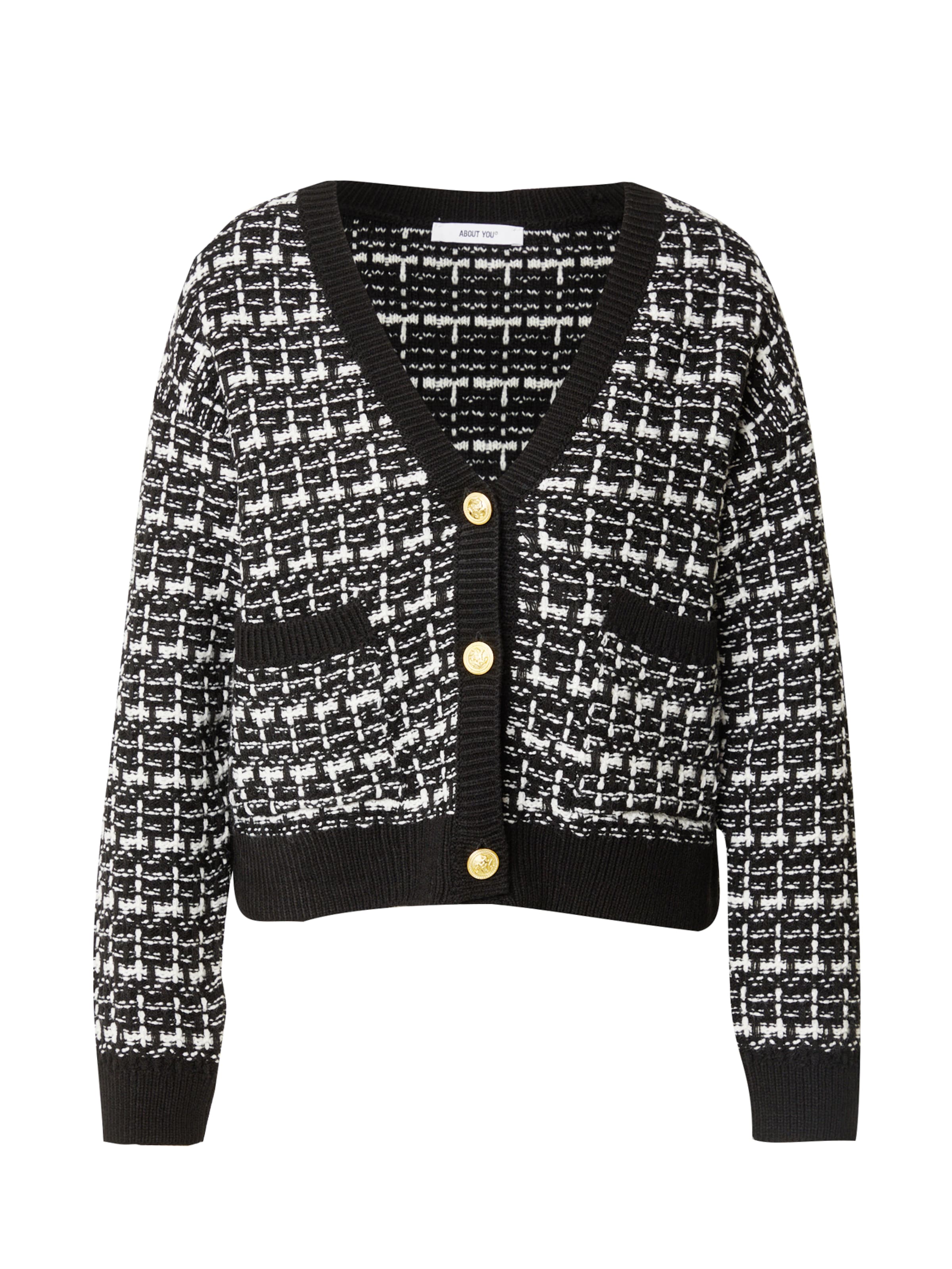 Giacchetta 'Joyce' di ABOUT YOU in nero: frontale