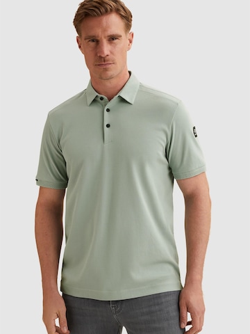 VANGUARD - Camiseta 'Polo shirt in interlock jersey' en azul: frente