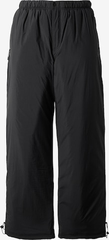 JordanLoosefit Hlače 'MTNSIDE' - crna boja: prednji dio