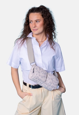 Fritzi aus Preußen Schoudertas 'Donny' in Beige: voorkant