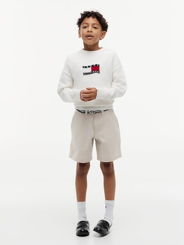 Loosefit Pantalon 'Essential' TOMMY HILFIGER en beige