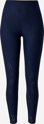 Onzie Skinny Sportbroek in Blauw: voorkant