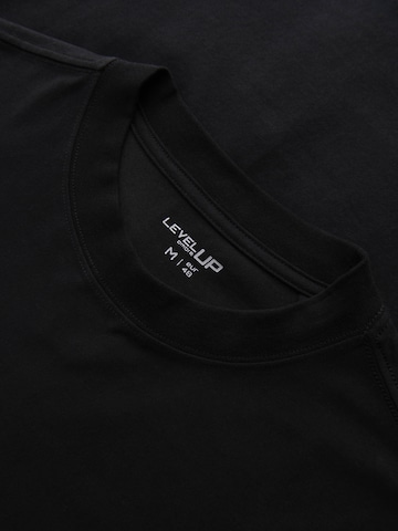 Ombre Shirt in Zwart