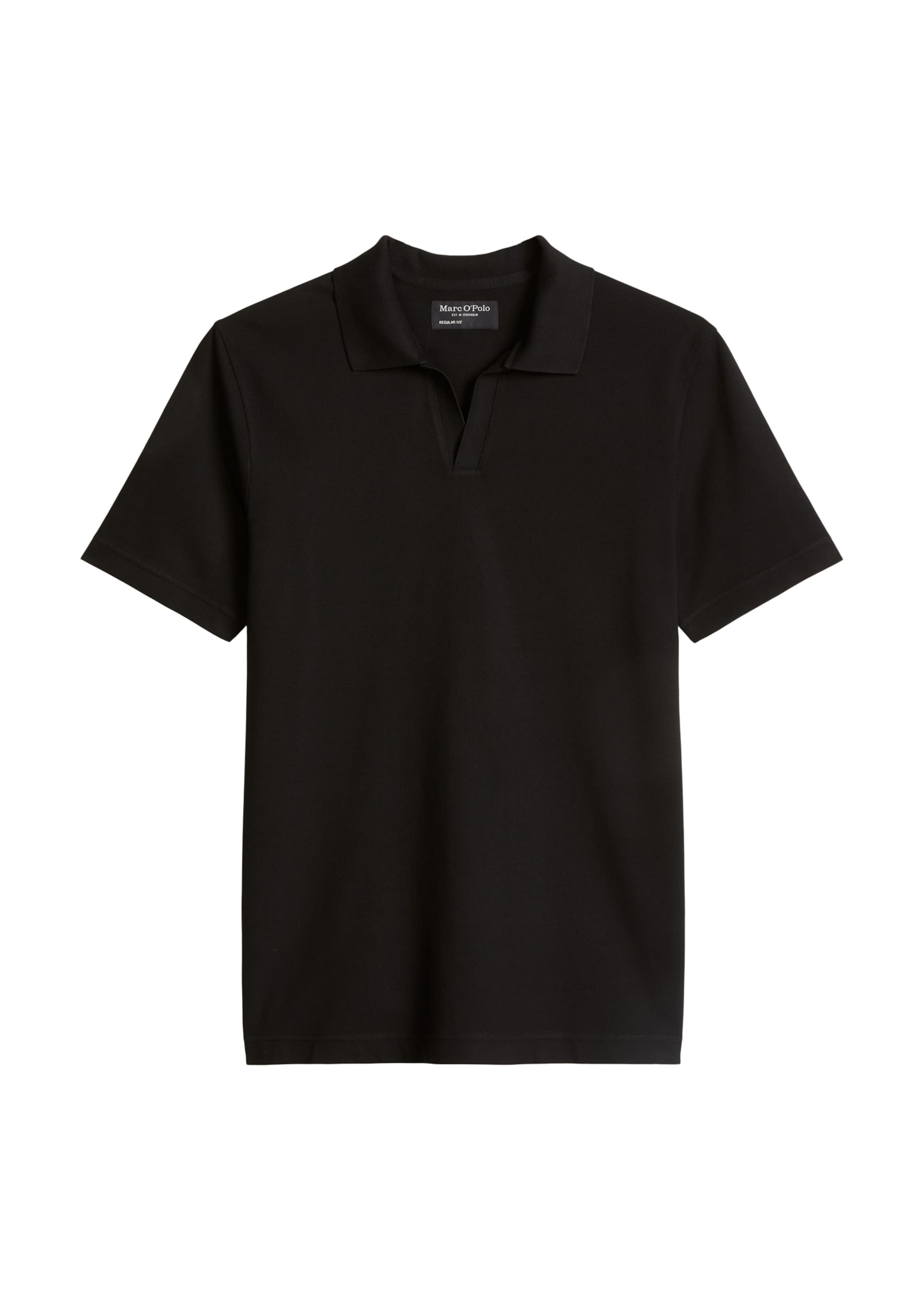 T-Shirt Marc O'Polo en noir : devant