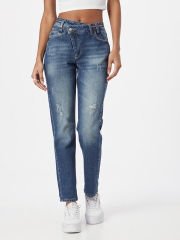 FREEMAN T. PORTER Regular Jeans 'Harper' in Blauw: voorkant