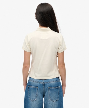 T-shirt 'Athletic Essentials' Superdry en blanc